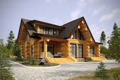 srub house